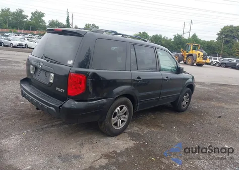 2003 Honda Pilot Ex-L from USA, damaged, VIN 2HKYF18503H005164